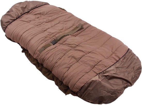 Thermo Shield Slaapzak - Mummy Slaapzak - Kamperen en Vissen - Waterafstotende Finish - 230 x 105cm - Bruin van Thermo期开奖 — afbeelding 5