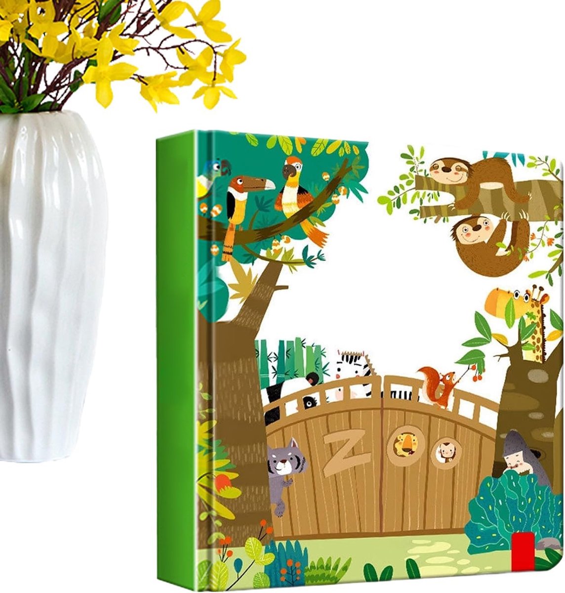 Interactief Boek - 3D Verhalen - Peuters Leren - Pop-up Scènes - 20 x 16 cm - Boerderij