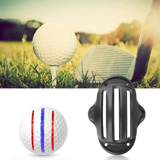 Allecto - Golfbal Marker Kits - 3 uitlijningssets - Nauwkeurige markering - Compact formaat - Golf accessoires - Verbeter je schoten - Geschikt voo... van Allecto — afbeelding 4