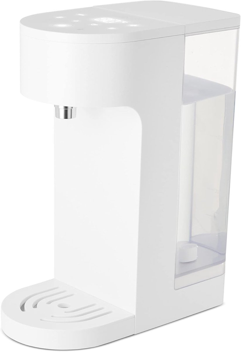Bol.com Direct Heet Water Dispenser - Waterwarmer - Dranken Bereiden - Instelbare Temperatuur - 4 Liter - Wit aanbieding