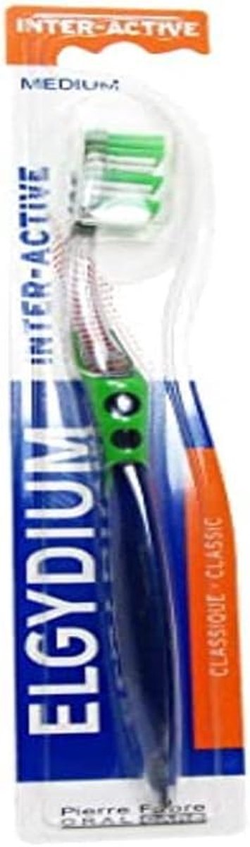 Handtandenborstel - Tandenborstel - Mondhygiëne - Ergonomisch handvat - Medium - Blauw