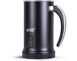 Automatische Melkopschuimer - Cappuccino Maker - Warme Dranken Maken - Warm en Koud Schuim - 250 ml - Zwart