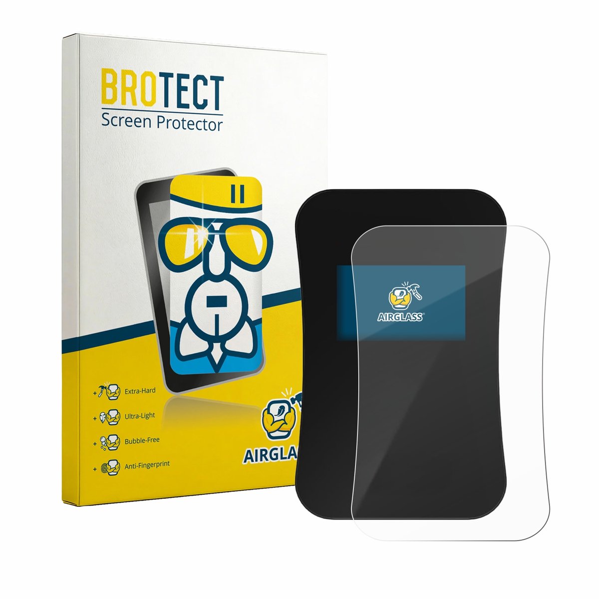 Screenprotector voor DaheimLaden Touch Pro Beschermglas transparant