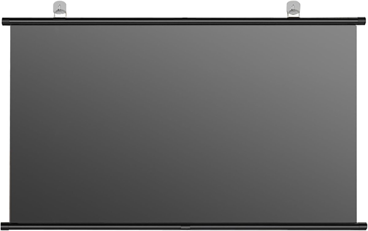 Projectiescherm - Beeldscherm Rolbaar - Thuisbioscoop Creëren - Anti-glans Materiaal - 60 of 72 inch - Wit
