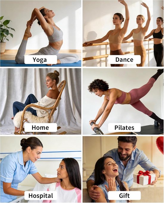 Slouch Sokken - Yoga Sokken Pilates - Binnen Sporten - Met Anti-slip Grip - 1 Paar - Niet gespecificeerd — afbeelding 2