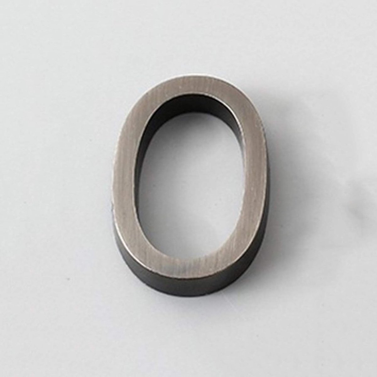 Huisnummer Sticker - Nummer Sticker - Voordeur Decoratie - Anti-Roest Materiaal - 6CM Hoog - Zwart