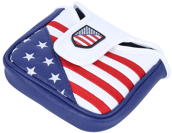 Dailygoods - PU waterdichte hamer Putter Cover - Golf Putter Hoofdkap - Groot formaat 14x12x3.5cm - Beschermend en duurzaam - Perfect voor golfers - W van Dailygoods — afbeelding 3