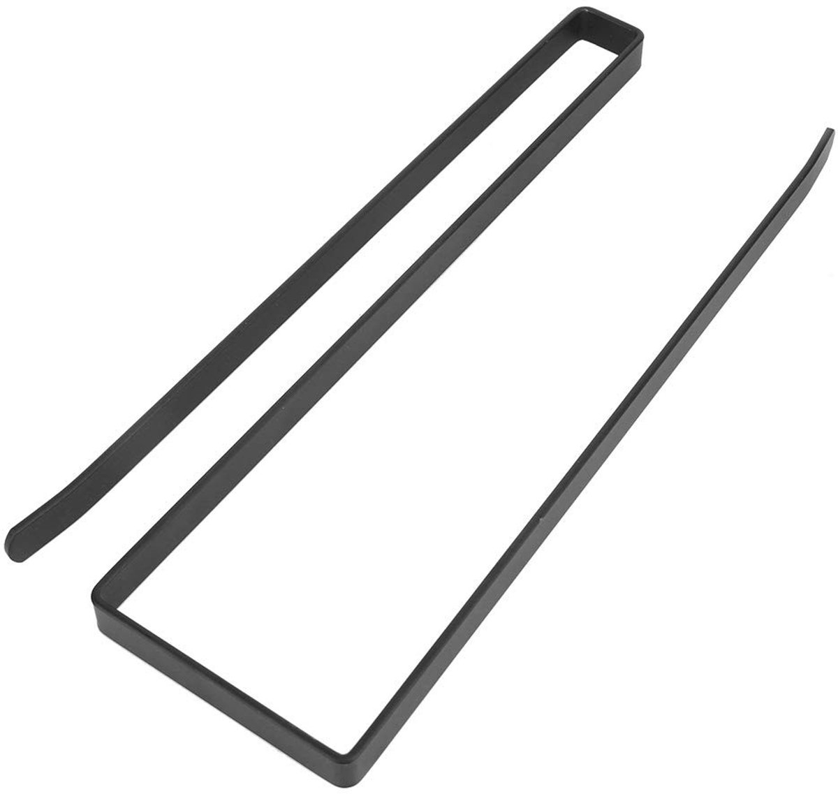 Dailygoods- Handdoekhouder Zwart - Handdoekrek - Papierrolhouder