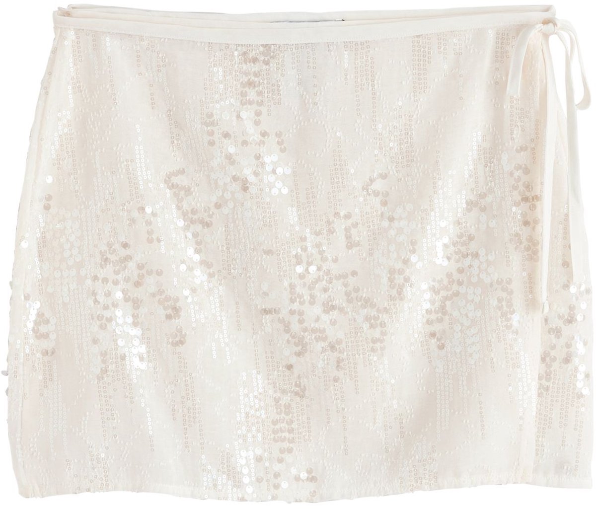 Next - Dames - Korte sarong - Wit
