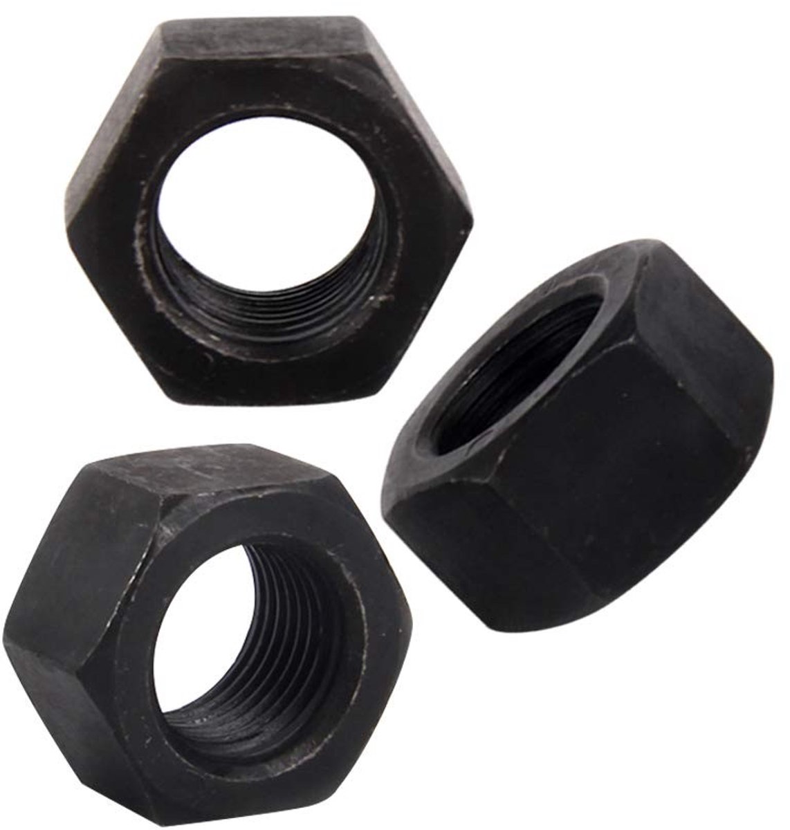 Dailygoods- Zeskantmoeren Koolstofstaal - Zeskantkop - Schroefdraad - 50 Stuks - Corrosiebestendig - Voor Automobielindustrie - Moeren