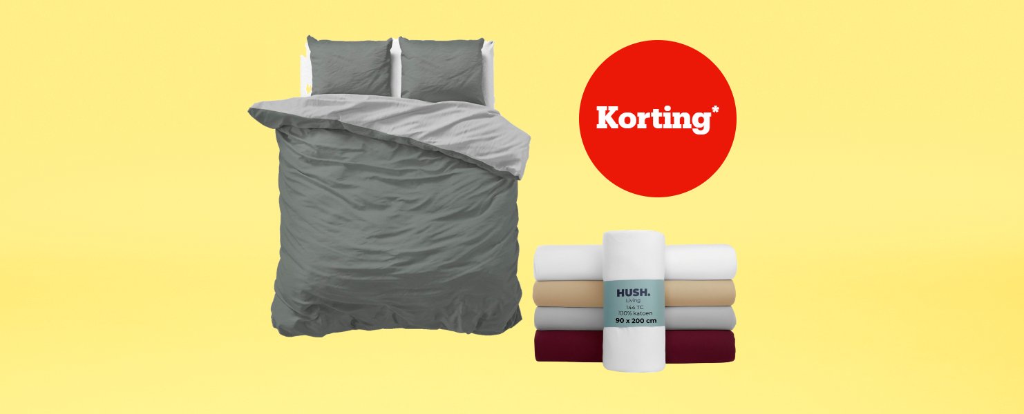Korting* op hoeslakens
