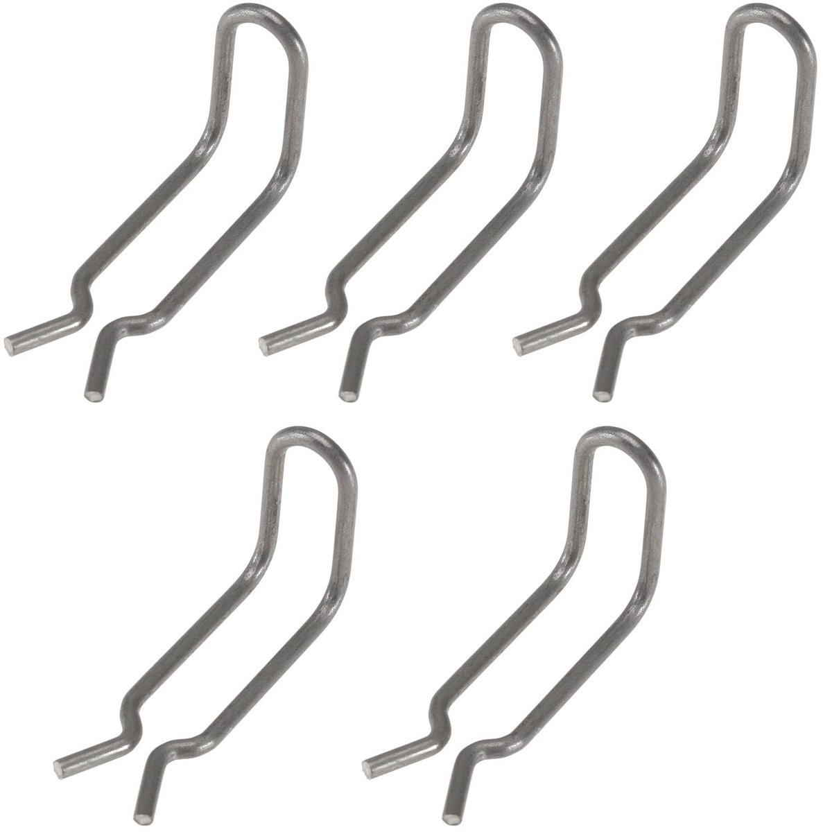 Dailygoods- Veerklemmen 5 Stuks - Compatibel met Karcher K3/K4/K5/K6/K7 - Slangklemmen RVS - Hogedrukreiniger Accessoires - 37mm - Max. Druk 180 Bar