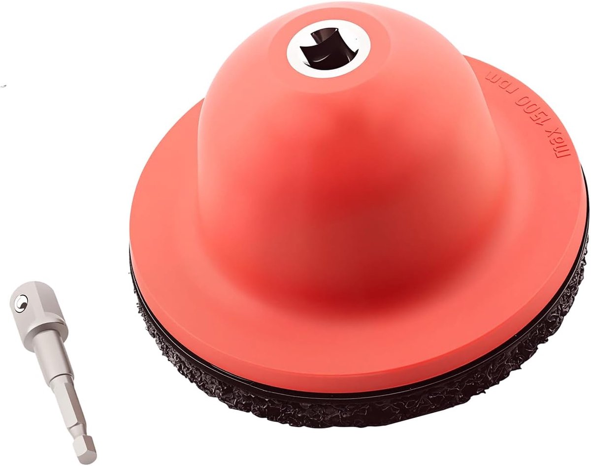 Velgslijper - Naafreiniger - Velgen Reinigen - Ergonomische Grip - 90-150mm - Metaalkleur
