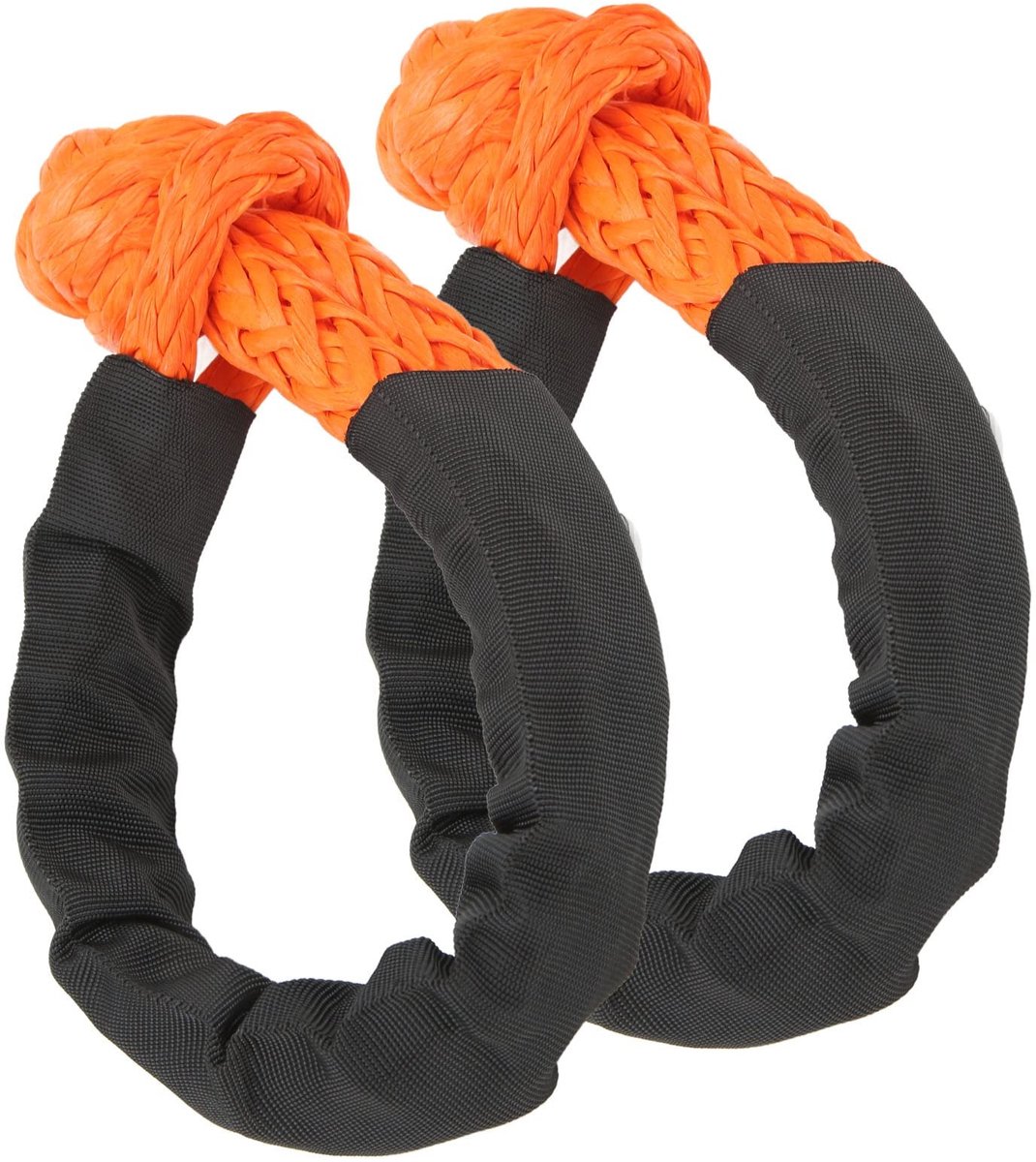Dailygoods- Zachte Beugel 21 Ton Breeksterkte - 2 Stuks - Flexibele Touwbeugel - Lichtgewicht - Hoogwaardig Oxford-doek - Slijtagebestendig - Touw