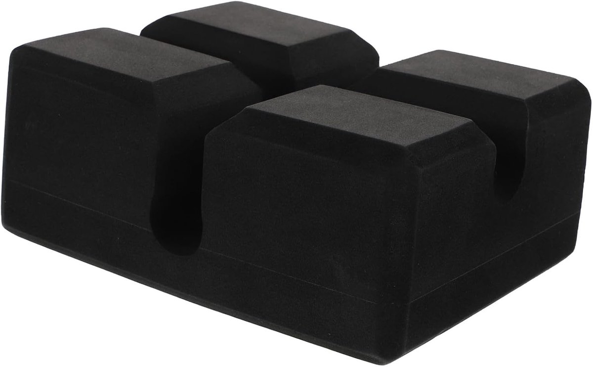 Bank Press Assistant - Buiktrainer Fitness - Thuis Trainen - Compact Ontwerp - 18x18x7.5CM - Zwart