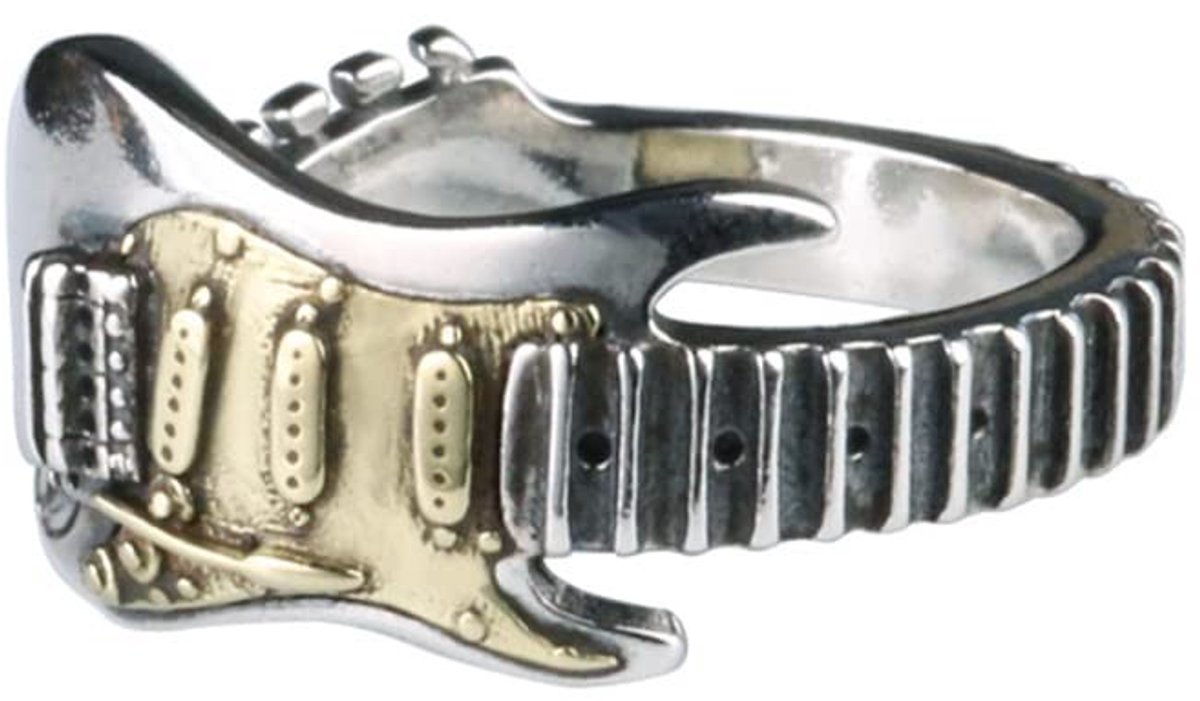 Dailygoods- Ring Verstelbaar - Punk Rock Band - Hypoallergene Sieraden - Mode Accessoire - Gift voor Vriendin - Charmant Ontwerp - Sieraad