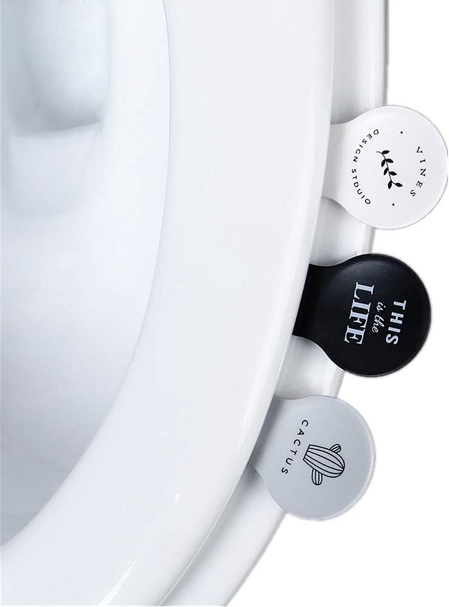 Toiletbril Handvat - Brilhouder - Hygiënisch Gebruik - Bacterie Contact Vermijden - 11 x 5 cm - Willekeurig