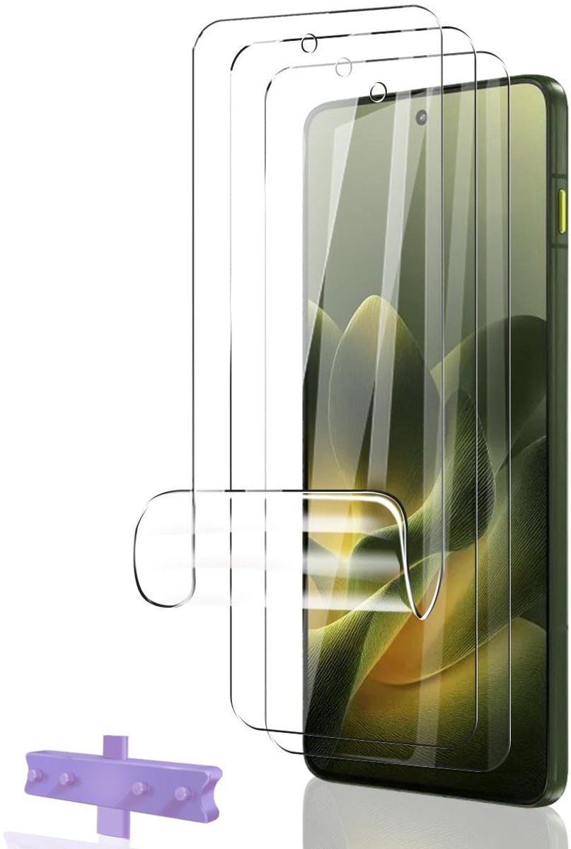 Dailygoods - TPU Displaybeschermfolie voor Moto Edge 70, 3 Stuks