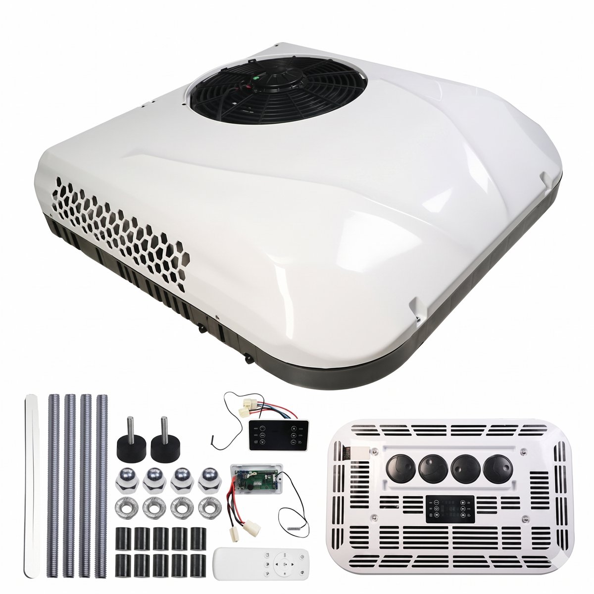 RenQiuShiXinSiTeQiChePeiJian 12V Dakairco Mobiele Airconditioner Snelle Koeling - RenQiuShiXinSiTeQiChePeiJian Co., - €699,95