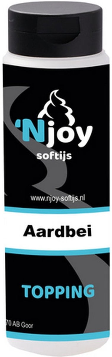Njoy | Topping Aardbei | 6 x 500 ml