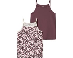 NAME IT- NKFSTRAP TOP 2P LEO NOOS - Meisjes - Underwear