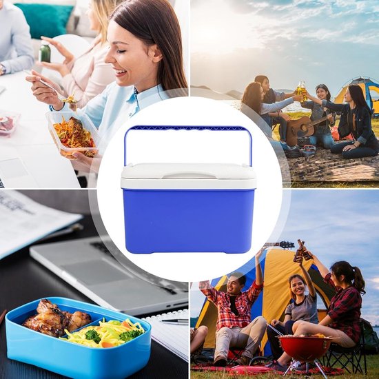 Kampeerkoeler - Koeltas Diepvrieskist - Outdoor Reizen - Zachte Draaggreep - 6L - Eén maat — afbeelding 5