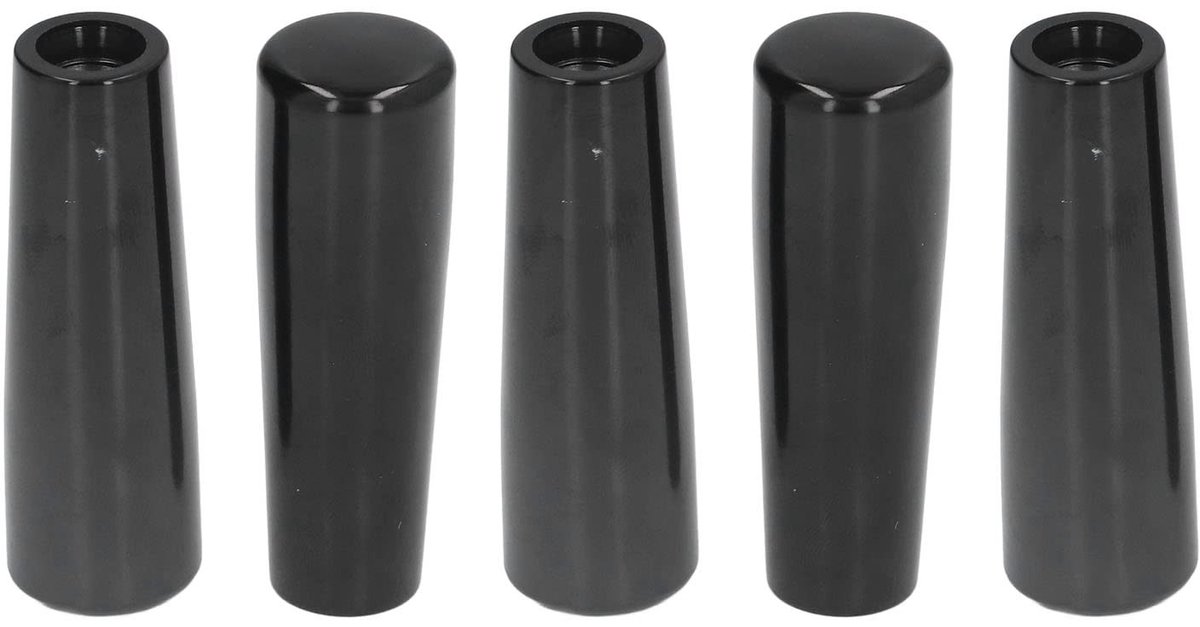 Dailygoods- Bierkraan 5 Stuks - Tapkraan Handvat - Drankdispenser Accessoires - ABS Materiaal - 6,6 x 2,1 cm - Voor Restaurant