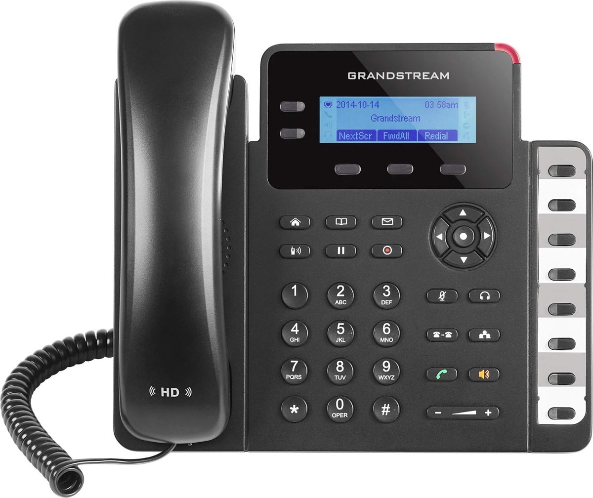 IP Telefoon - VoIP Telefoon Zakelijk Telefoon - Zakelijke Communicatie - 8 BLF Sneltoetsen - HD Audio - Zwart