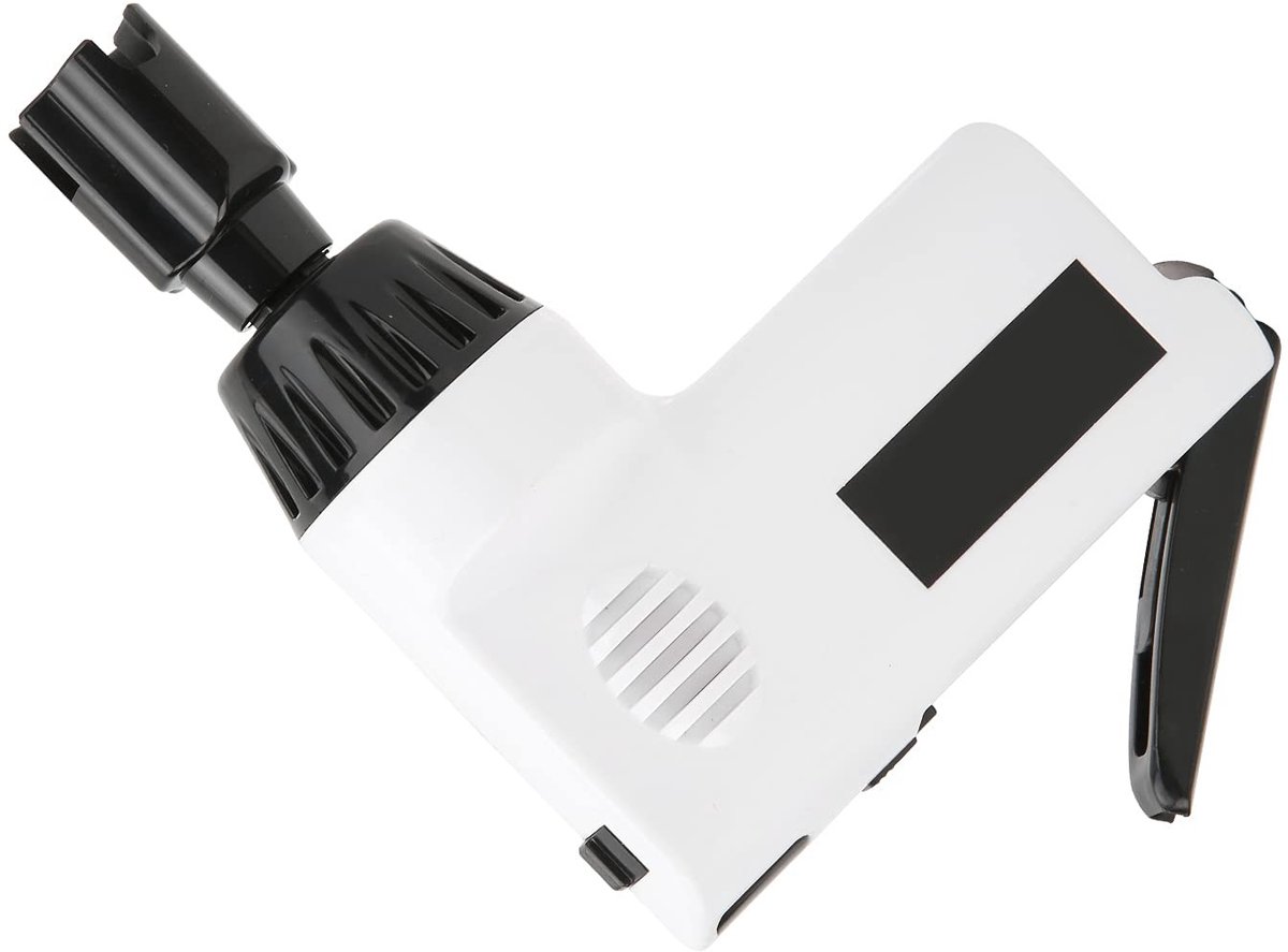 Dailygoods - Elektrische Snaaraanspanner - Handige snaaropwinder - Wit - Geschikt voor gitaar, banjo en viool - Efficiënt en gebruiksvriendelijk