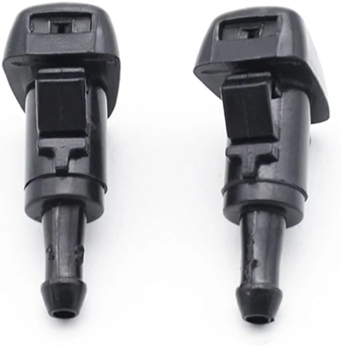 Ruitensproeiers Auto - Sproeiers Ruitensproeier - Voorruit Reinigen - ABS Materiaal - 2 stuks - Zwart