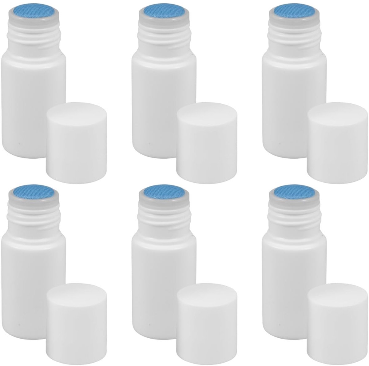 Dailygoods- Verfflessen Set van 6 - Herbruikbare Applicatorflessen