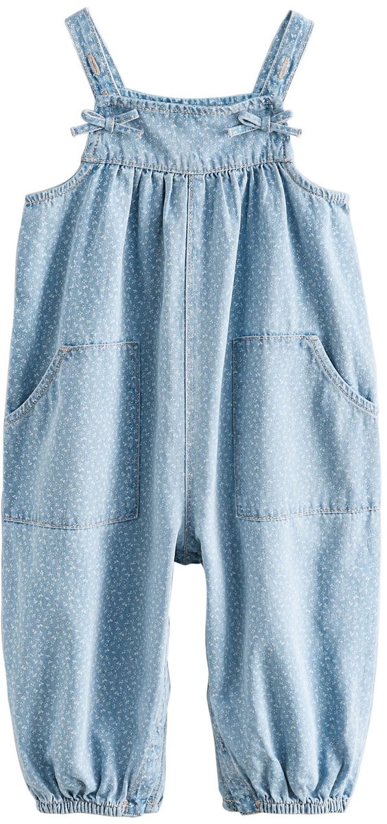 Next - Meisjes - Denim jumpsuit - Blauw