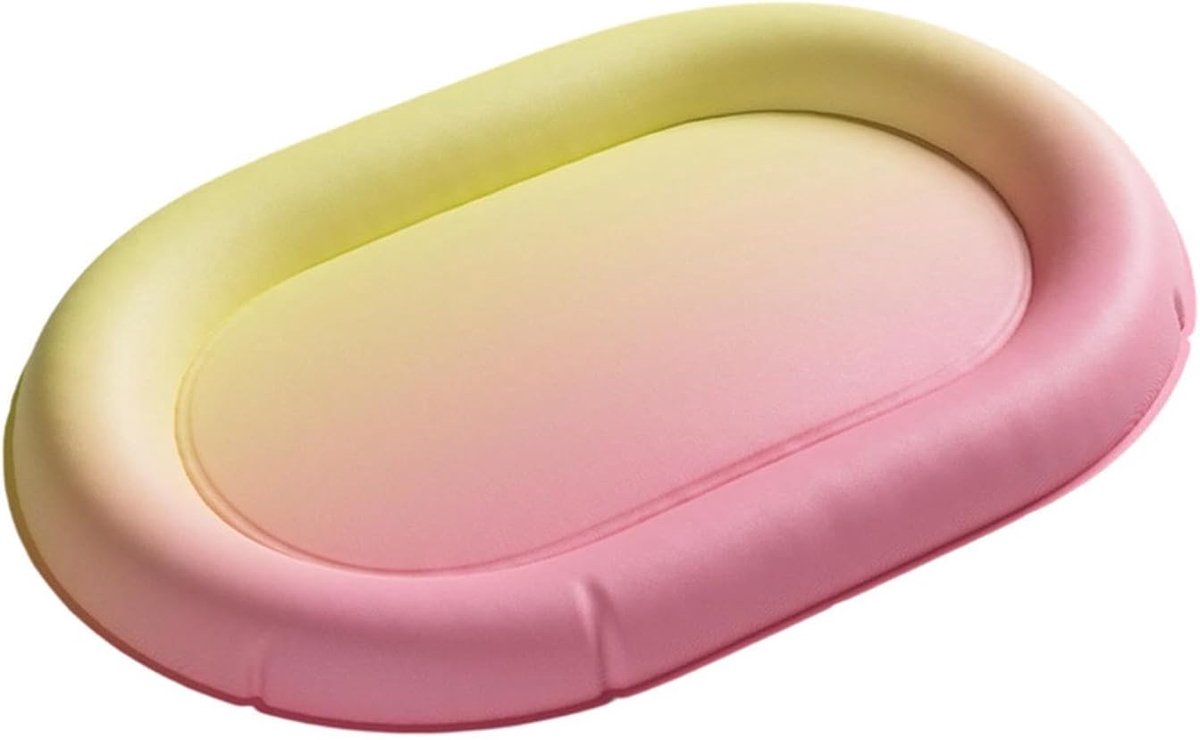 Kattenkoelmat - Verkoelend huisdierbed - Hitte verlichten - Directe koeling zonder stroom - 72 x 48 cm - Roze