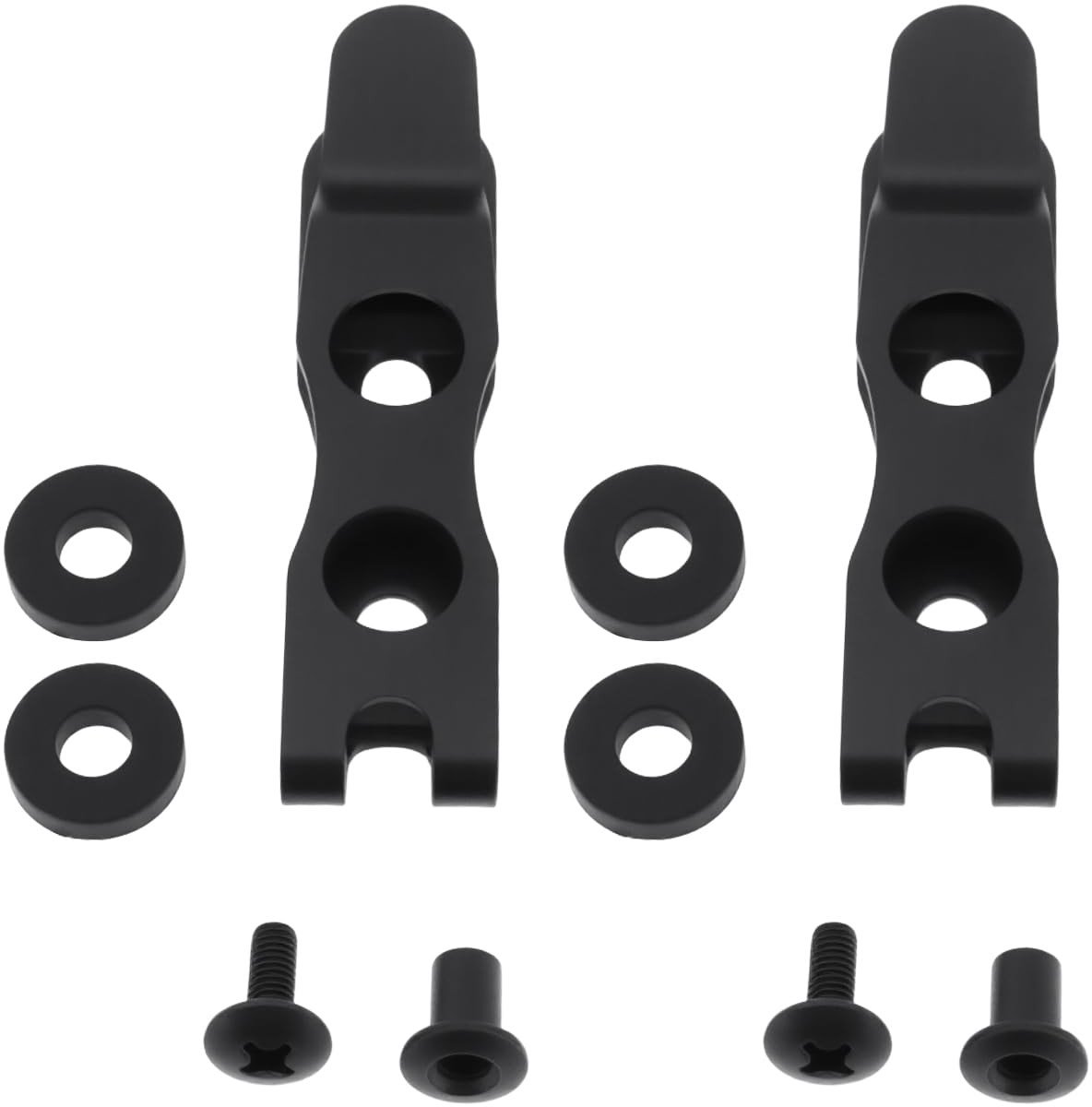 Dailygoods - Set van 2 Knif-e Schede Clips met Schroeven voor Accessoires