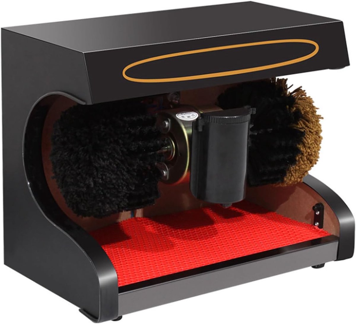Elektrische Schoen Polijstmachine - Automatische Schoen Glans - Schoenen Poetsen - Automatische Inductie - 100W Vermogen - Zwart