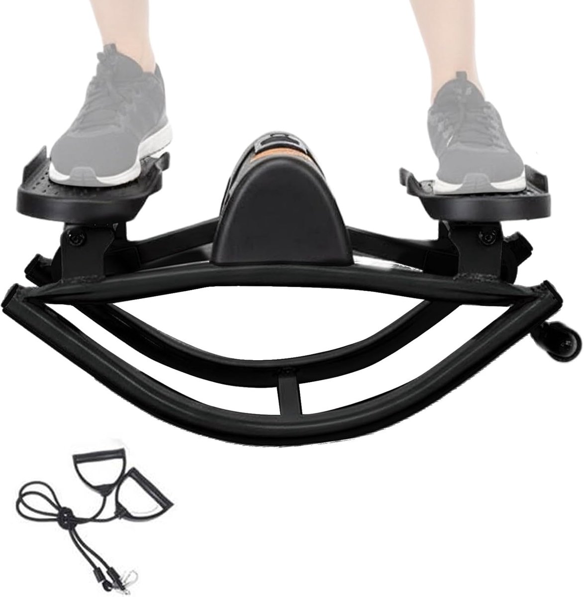 Stepper Fitnessapparaat - Zijschommel trainer - Full body training - Stille hydraulische technologie - Compact ontwerp - Meerkleurig