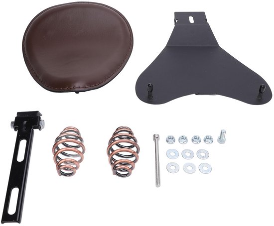 Dailygoods- Motorstoel Sterke Ondersteuning - Faux Lederen - Retro Motorfiets - Cruiser Motoren - Touring Motoren - Professionele Installatie Aanbevolen - Motorfiets Zitting van Dailygoods — afbeelding 5