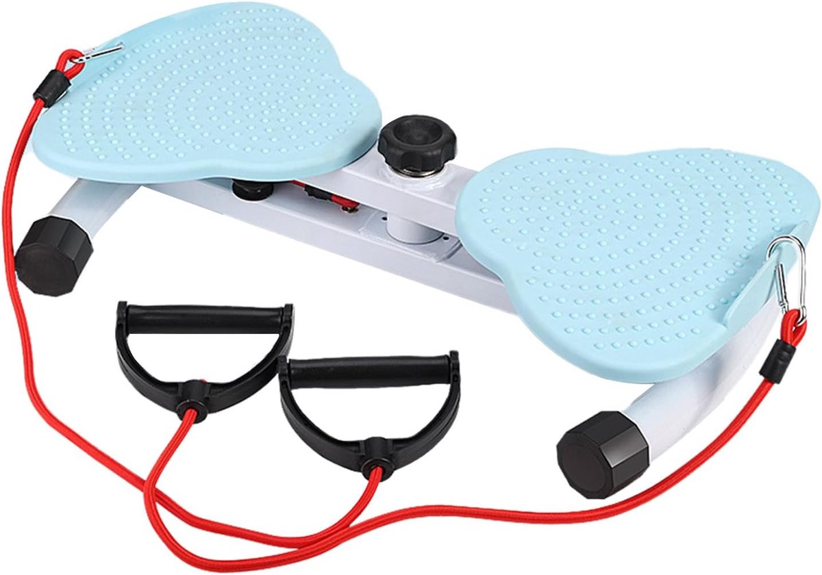 Draaiende Fitness Tool - Taille Oefenplank - Thuis Trainen - Stabiele Blauwe Basis - 53.5x33x12cm - Blauw