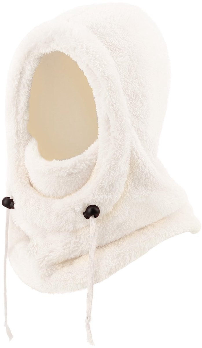 Dailygoods- Bivakmuts Winter - Winddicht Gezichtsmasker - Multifunctioneel - Verstelbaar Trekkoord - Geschikt voor Dames/Heren - Houdt Warm - Balaclava