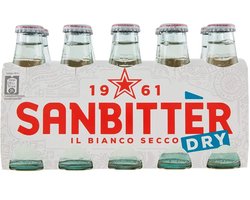 Sanpellegrino Sanbitter Dry – Alcoholvrije Italiaanse Aperitief - 10 x 10cl