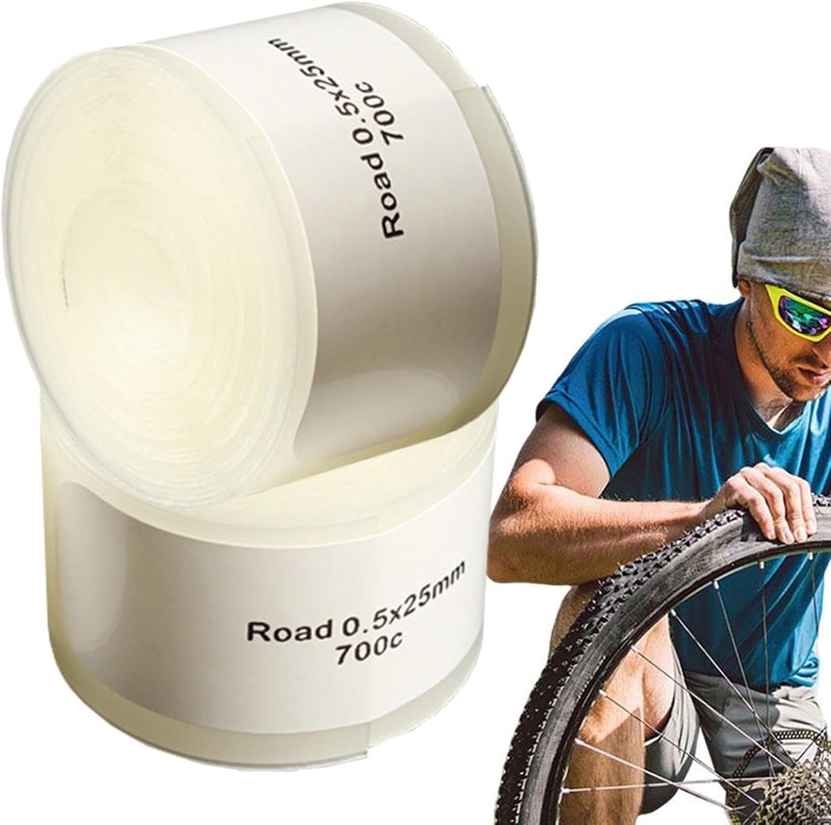 Fietsband Voering - Lekbescherming - Veiliger Fietsen - Hoge Treksterkte - 2 Stuks - Niet Gespecificeerd