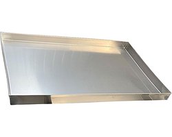 Roestvrijstalen Lekbak - Dienblad Bak - Bar Schoon Houden - Spiegel Afwerking - 70x30 cm - Zilver