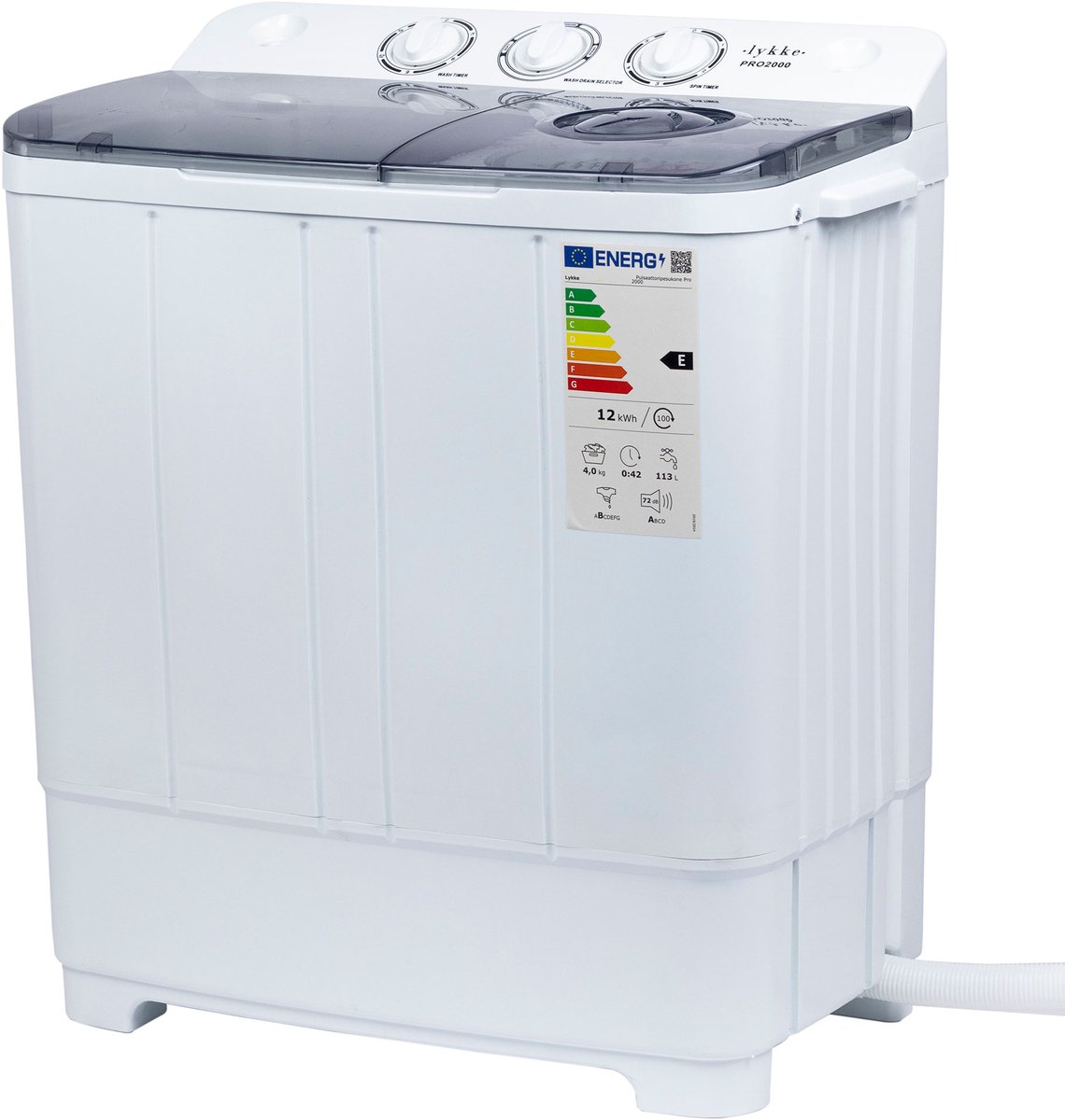 Lykke Mini Wasmachine Pro 2000