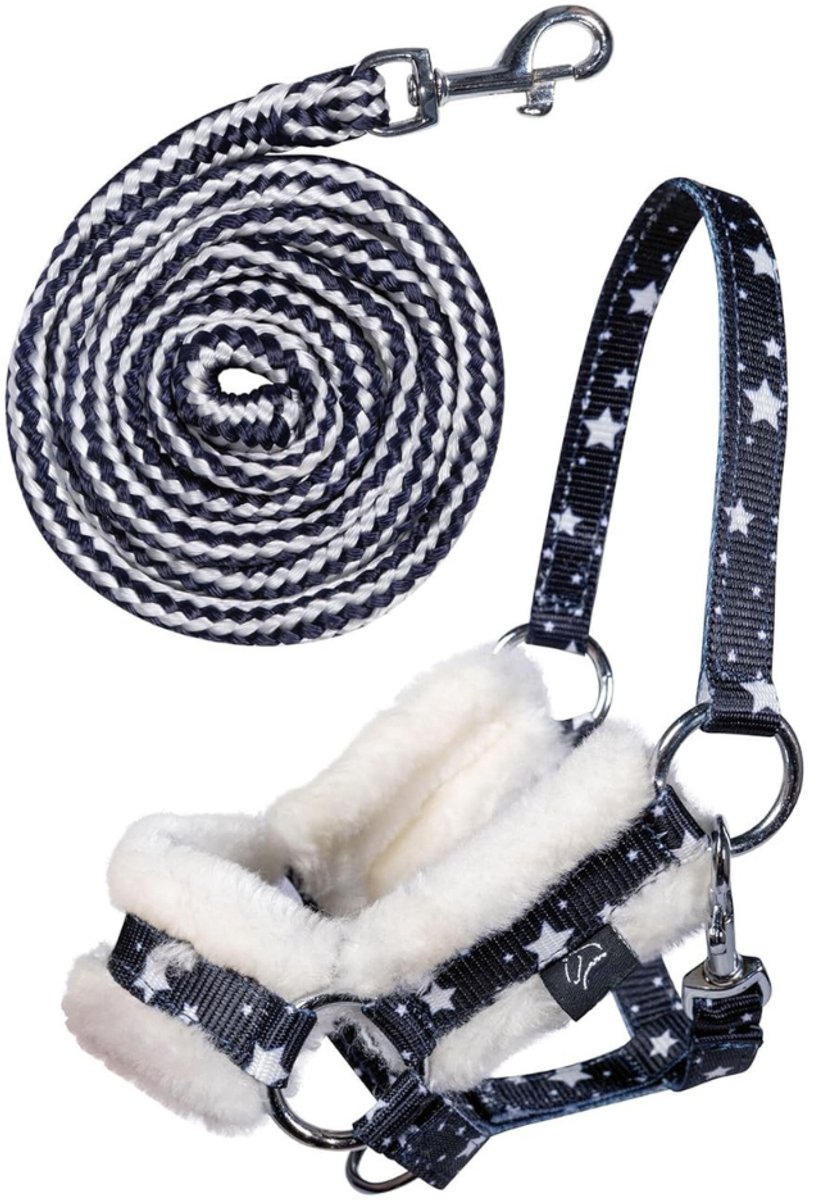 QORA® Paarden spullen - Zwart/Wit - 20cm x 20cm x 20cm