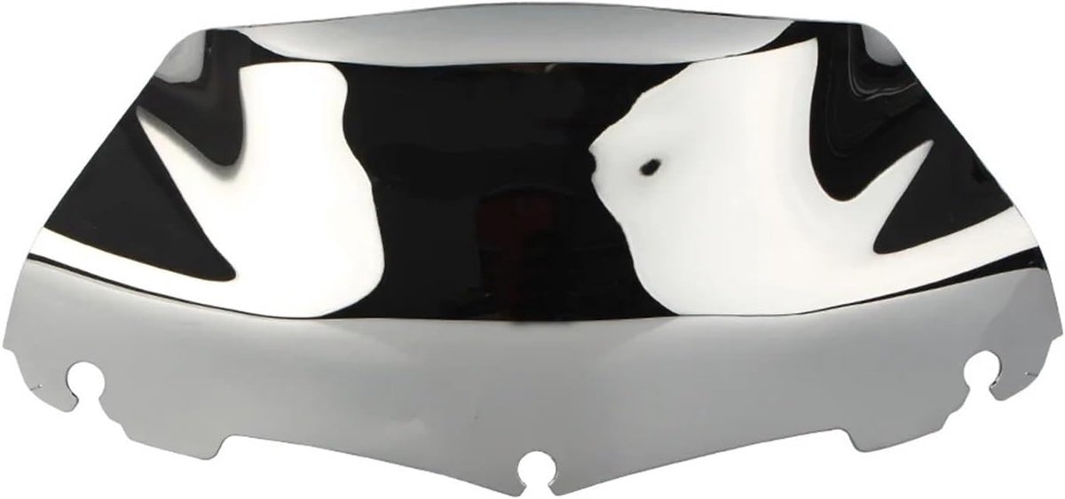 Motor Voorruit - Windscherm Motor - Rijden Beschermen - Sterke Weersbestendigheid - 9 Inch - Zilver