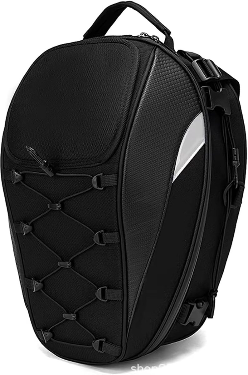 Motorfiets Zijtas - Motor Bagage - Reizen Opslag - Waterdicht Ontwerp - 30L-40L - Zwart