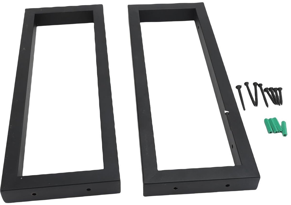 Dailygoods - Set van 2 Wandconsoles voor Planken en Wastafels