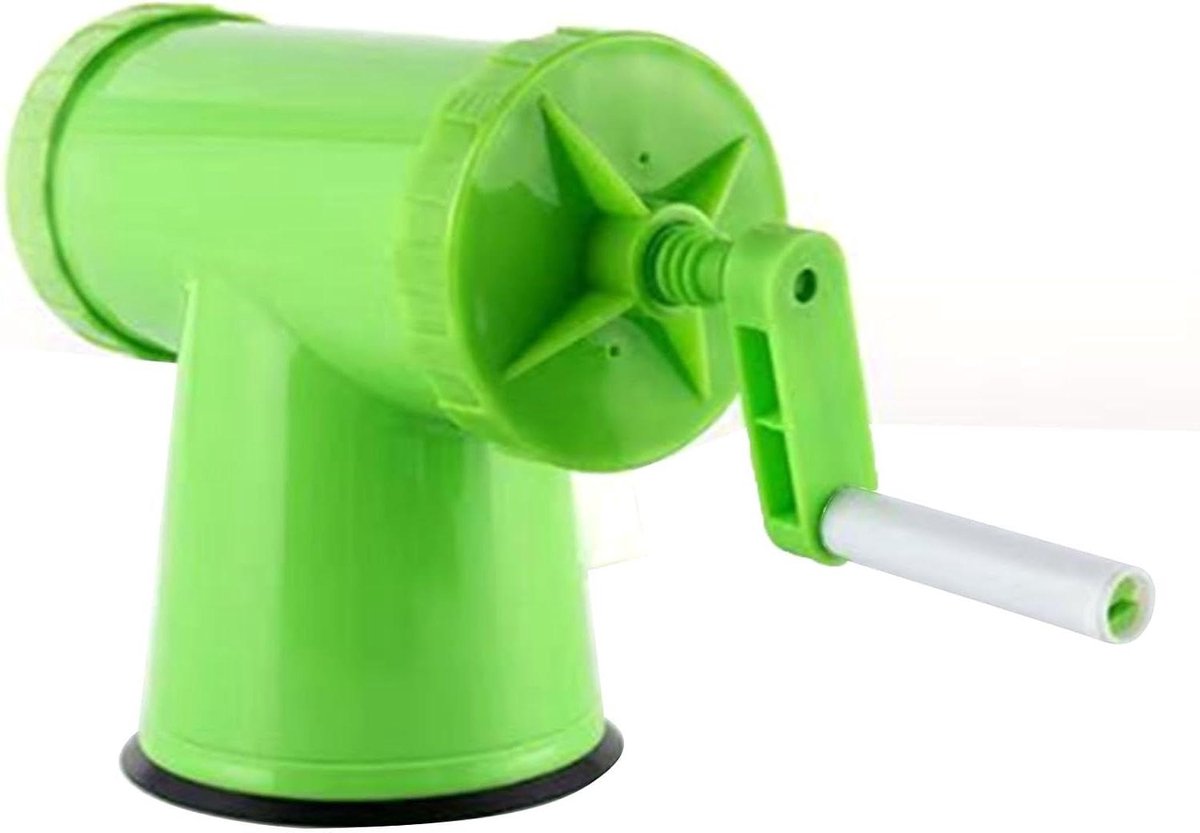 Worstmaker Worstvuller - Vleesvuller Worstmachine - Zelf Worsten Maken - Sterke Zuignapbasis - 31 x 17.3 cm - Wit