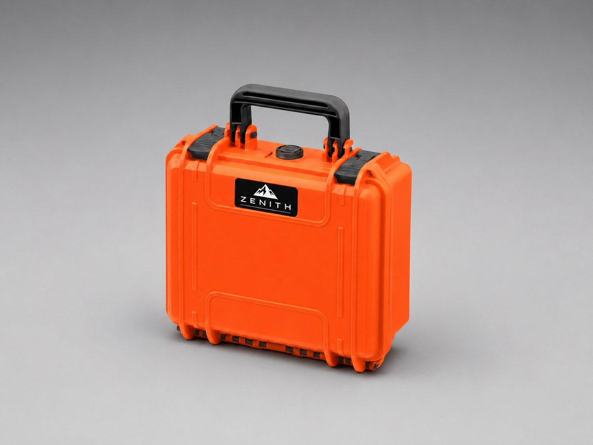ZENITH Cases ZC2351CF-OR – Hardcase met plukschuim – Oranje