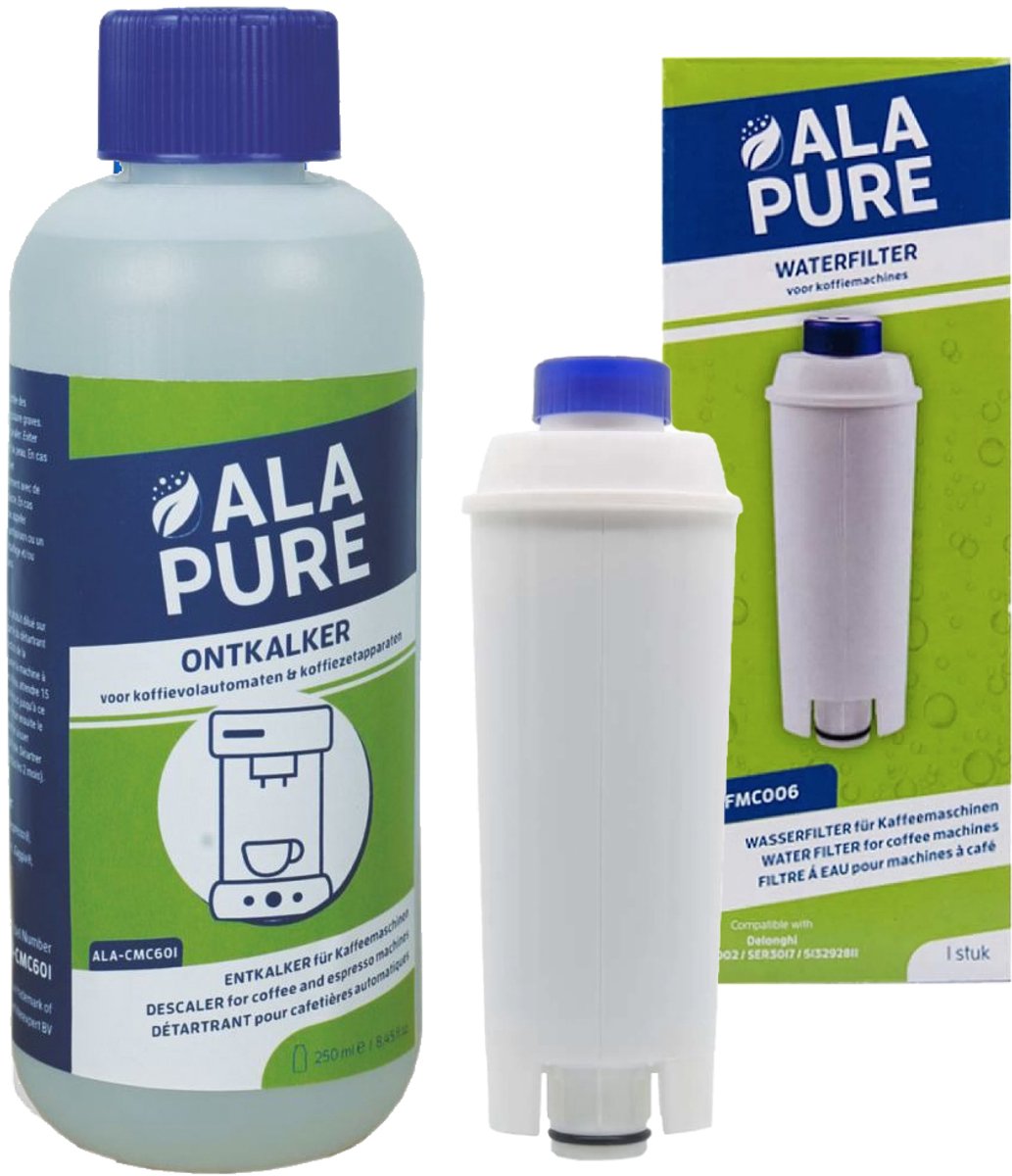 Delonghi Onderhoudsset Alapure Waterfilter + Ontkalker